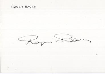 Bauer (†/F), Roger