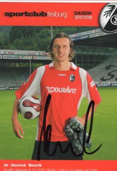 Bencik, Henrich - SC Freiburg (2007/08)