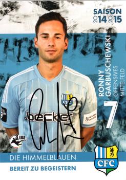 Garbuschowski, Ronny - Chemnitzer FC (2014/15)