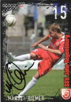 Hiemer, Manuel - Jahn Regensburg (2008/09)