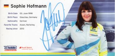 Hofmann, Sophie - Audi Sport