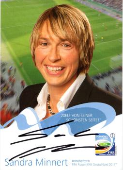 Minnert, Sandra - FIFA Botschafterin Frauen WM 2011