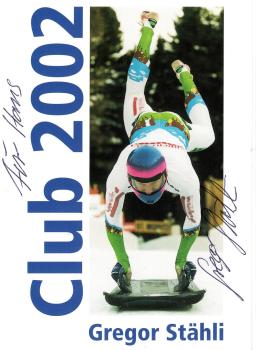 Stähli (SWZ), Gregor - Skeleton - Olympia Silber 2002
