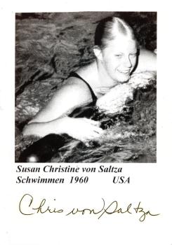 von Saltza (USA), Susan Christine - 3 x Olympia Gold 1960