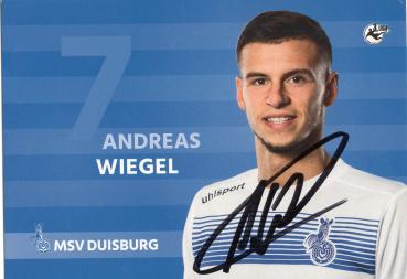 Wiegel, Andreas - MSV Duisburg (2016/17)