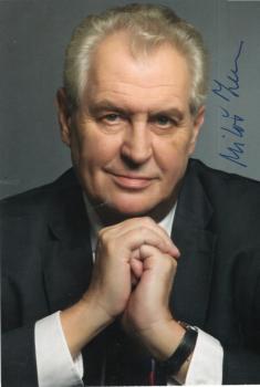 Zeman, Milos - ehem. Präsident von Tschechien