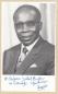 Preview: Senghor (+), Leopold Sedar - ehem. Staatspräsident von Senegal