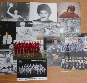 Wasserball Konvolut - 32 Autogramme