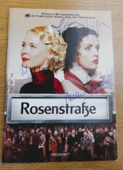 Rosenstraße - 4 Unterschriften