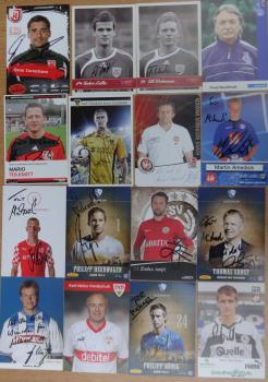 Fußball Konvolut 50 Autogramme