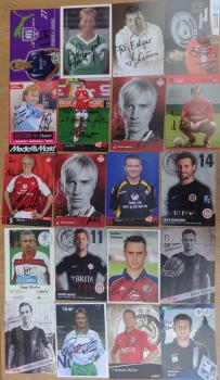 Preview: Fußball Konvolut 50 Autogramme