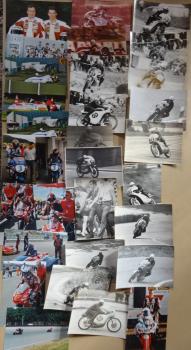 Motorrad Konvolut - über 90 Autogramme + 80 unsignierte Fotos