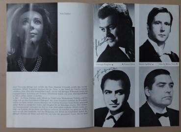La Traviata - Oper - 8 Autogramme
