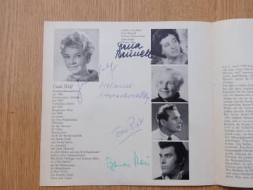 Evelyn & Ewald Balser, Ernst Anders, Erns Brünell, Gusti Wolf, M. Horeschosky, Tonio Riedl, Thomas Rau