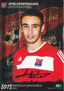 Amachaibou, Abdenour - SpVgg. Unterhaching (2011/12)