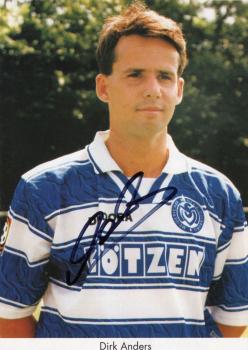 Joachim Hopp Autogrammkarte MSV Duisburg 1996-97 Original Signiert