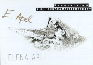 Apel, Elena - Kanu