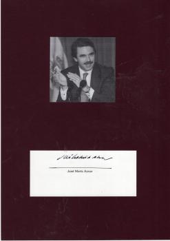 Aznar, Jose Maria - ehem. Ministerpräsident von Spanien