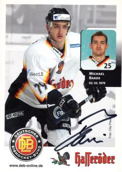 Balkos, Michael - DEB Nationalmannschaft