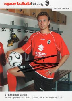 Baltes, Benjamin - SC Freiburg (2006/07)