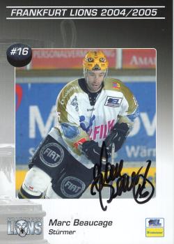 Beaucage, Marc - Frankfurt Lions (2004/05)
