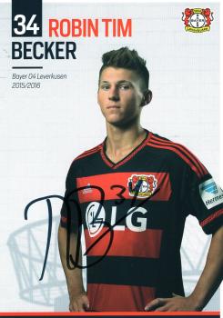Becker, Robin Tim - Bayer Leverkusen (2015/16)