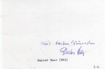 Beer (†), Günter