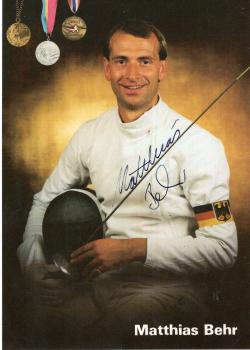 Behr, Matthias - Olympiasieger 1976