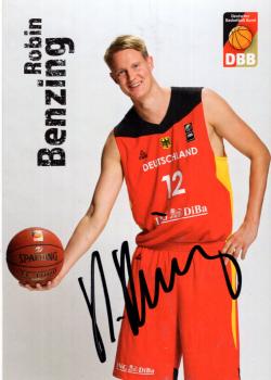 Benzing, Robin - Deutscher Basketball Bund