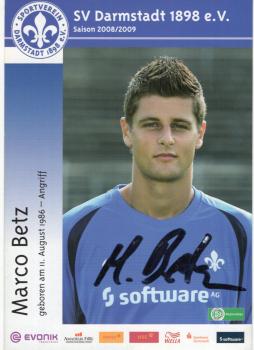 Betz, Marco - SV Darmstadt 98 (2008/09)