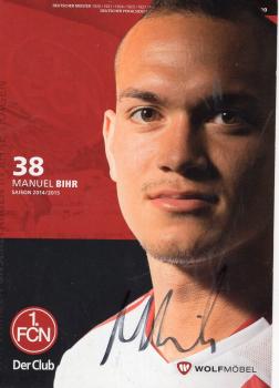 Bihr, Manuel - 1.FC Nürnberg (2014/15)