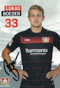 Boeder, Lukas - Bayer Leverkusen (2016/17)