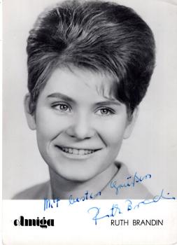 Brandin (†), Ruth - DDR Schlagersängerin