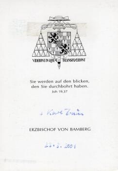 Brraun, Karl - Erzbischof von Bamberg