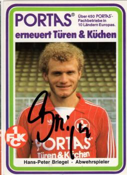 Briegel, Hans-Peter - 1.FC Kaiserslautern (80er Jahre)