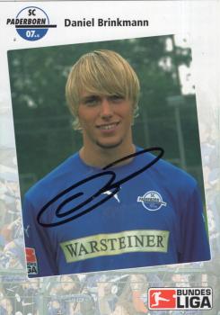 Brinkmann, Daniel - SC Paderborn (2007/08)