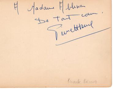 Bruno (+/F), Pierrette