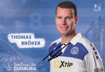Bröker, Thomas - MSV Duisburg (2018/19)