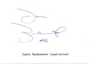 Buckmaster (AUS), Damon