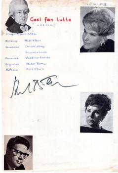 Böhm (†/A), Karl - Dirigent
