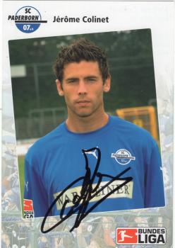 Colinet, Jerome - SC Paderborn (2007/08)