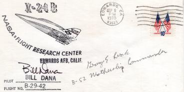 Dana, William & Luck, George - NASA Testpiloten