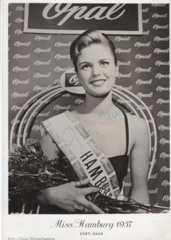 Daub, Gerti - Miss Germany 1957