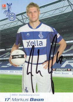 Daun, Markus - MSV Duisburg (2007/08)