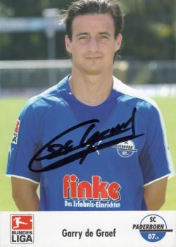 de Graef, Garry - SC Paderborn (2005/06)