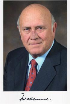 de Klerk, Willem - ehem. Premierminister von Südafrika