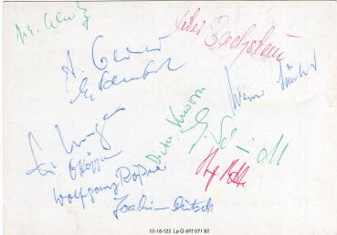 Die fröhlichen Sänger aus Leipzig