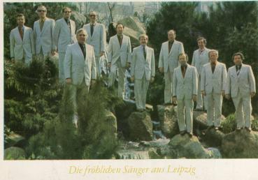 Die fröhlichen Sänger aus Leipzig