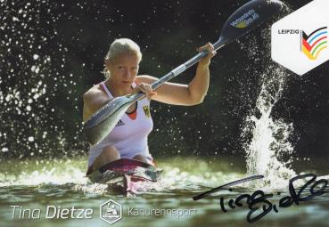 Dietze, Tina - Kanu - Olympia Gold und Silber 2012