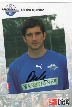Djurisic, Dusko - SC Paderborn (2007/08)